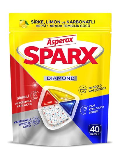 Asperox Sparx Hepsi Bir Arada Bulaşık Tableti