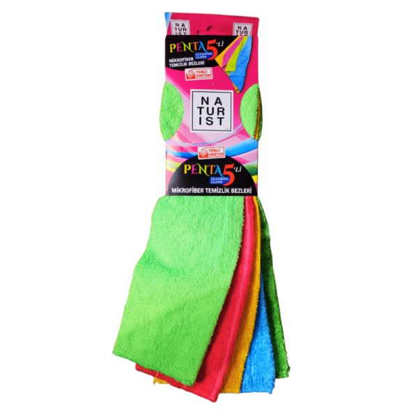 Mikrofiber Temizlik Bezi 5'li