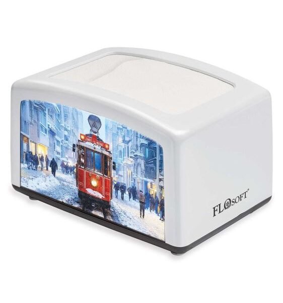 Flora Nokta Masaüstü Peçetelik