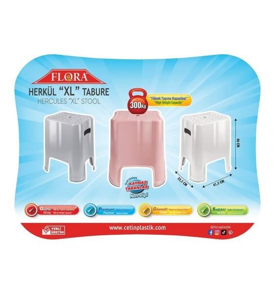Flora Herkül Xl Tabure