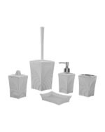 Flora Diva Banyo Seti 5 Parça - Görsel 3