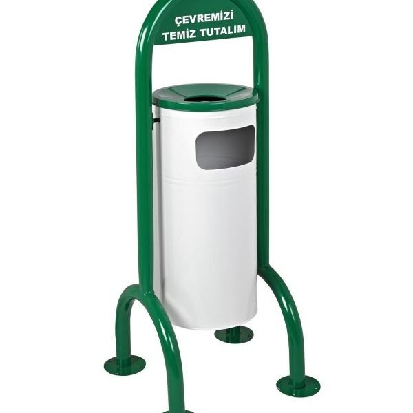 Flora Bahçe Tipi Ayaklı Çöp Kovası