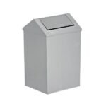 Flora Paslanmaz Çatı Kapaklı Çöp Kovası 6-80 Lt