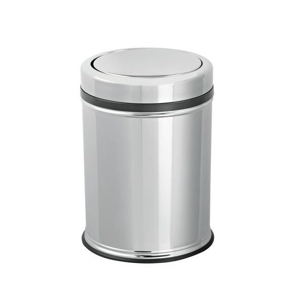 Flora Paslanmaz Pratik Kapaklı Çöp Kovası 11-45 Lt