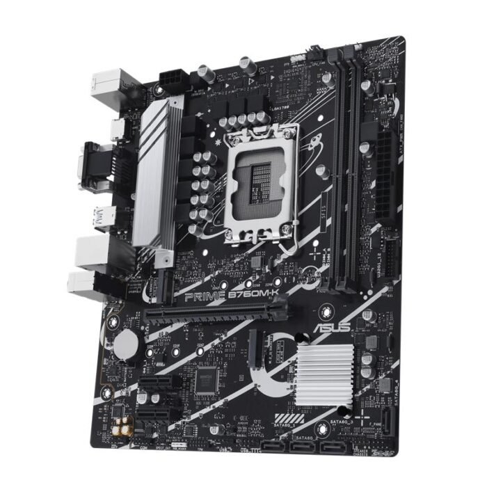 Asus Prıme B760M-K Ddr5 8000Mhz 1Xvga 1Xhdmı 2Xm.2 Usb 3.2 Matx 1700P (12. / 13. Ve 14. Nesil İşlemci Uyumlu) - Görsel 3