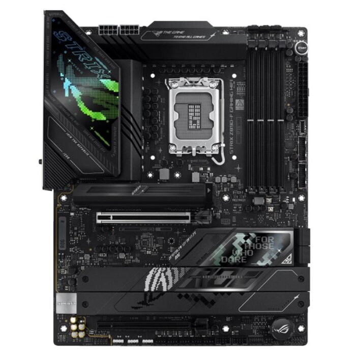 Asus Rog Strıx Z890-F Gamıng Wıfı Ddr5 8600Mt/S 1Xhdmı 1Xdp 2Xusb Type-C 5Xm.2 Atx 1851P(Ultra Processors Serıes2) - Görsel 2