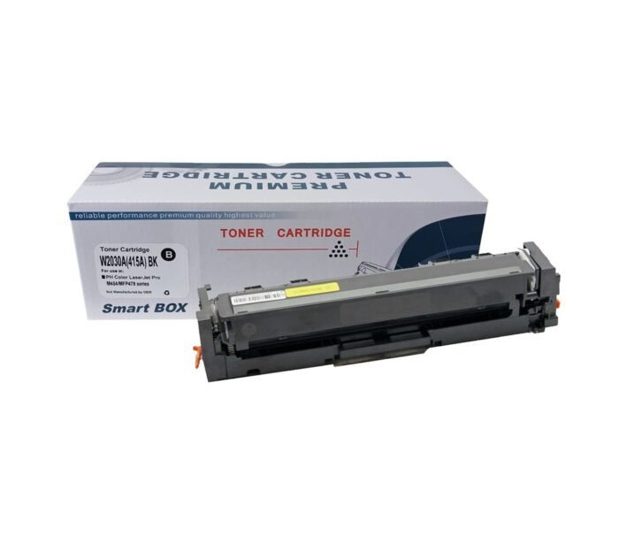 SmartBOX HP Uyumlu 415A-W2030-M454-M479-CRG055-LBP-662-MF-741 Çipsiz Siyah Muadil Toner 2400 Sayfa - Görsel 2
