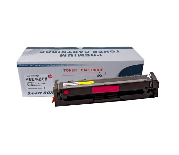 SmartBOX HP Uyumlu 415A-W2033A-M454-M479-CRG055-LBP-662-MF-741 Çipsiz Kırmızı Muadil Toner 2100 Sayfa - Görsel 2