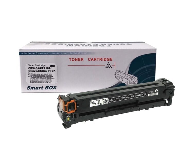 SmartBOX HP Uyumlu CB540A-125A-131A-CF210A-CRG-716-CRG731-128A-CE320A Siyah Muadil Toner 2200 Sayfa - Görsel 2
