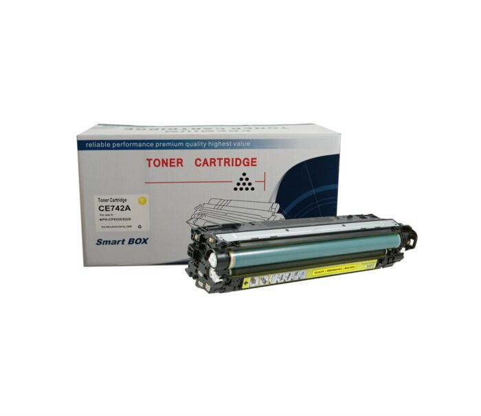 SmartBOX HP Uyumlu 307A-CE742A-CP5220-CP5225 Sarı Muadil Toner 7000 Sayfa - Görsel 3