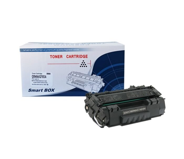 SmartBOX HP Uyumlu Q7553A-Q5949A-CRG715-CRG708-P2015-P2014 Siyah Muadil Toner 3000 Sayfa - Görsel 2