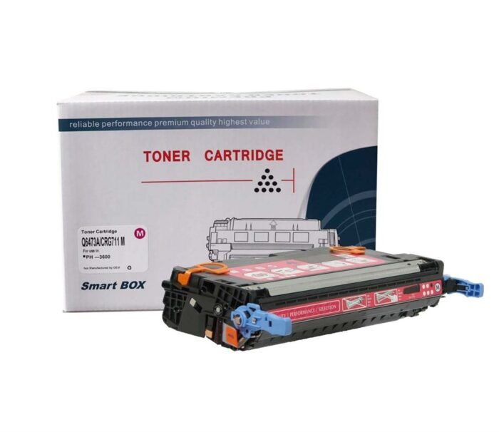 SmartBOX HP Uyumlu 502A-Q6473A-503A-Q7582A-CRG711 Kırmızı Muadil Toner 4000 Baskı - Görsel 2