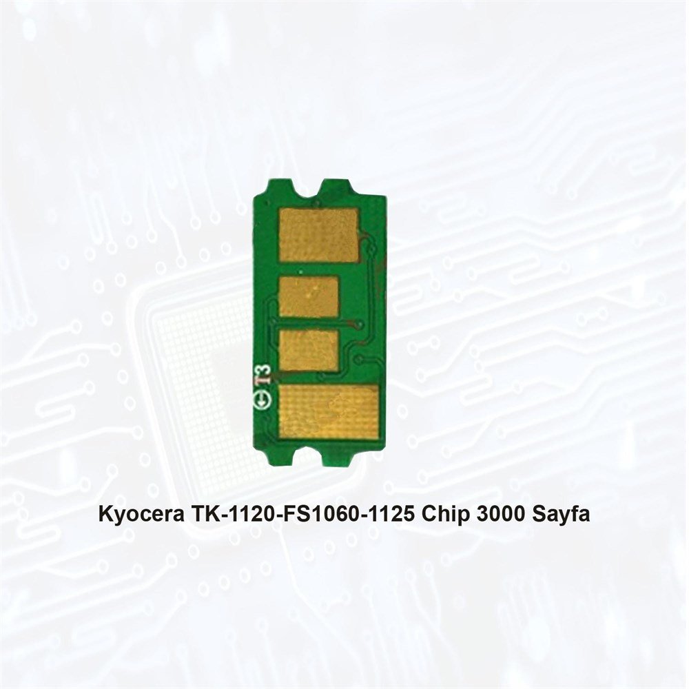kyocera-tk-1120fs106011253k-chip-9c1d.jpg Kyocera Uyumlu TK-1120-FS1060-1125 3000 Baskı Çip - Görsel 1