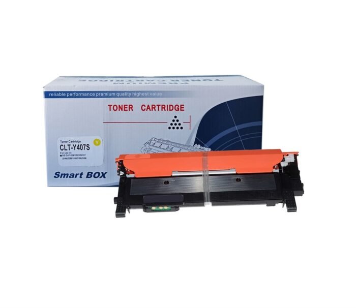 SmartBOX Samsung Uyumlu CLT-Y407S-CLP320-325-SU478A Sarı Muadil Toner 1000 Sayfa - Görsel 2