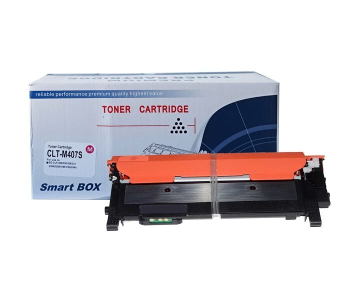 SmartBOX Samsung Uyumlu CLT-M407S-CLP320-325-SU268A Kırmızı Muadil Toner 1000 Sayfa - Görsel 2