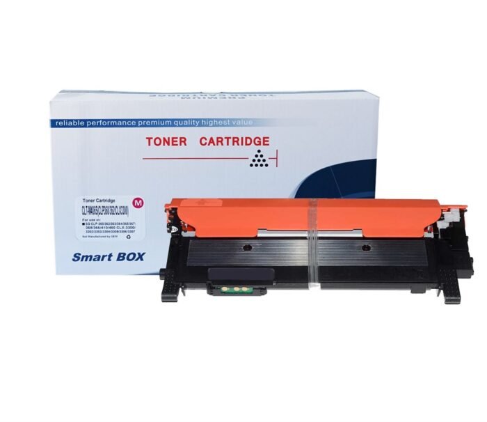 SmartBOX Samsung Uyumlu CLP-360-CLT-M406S-SU256A Kırmızı Muadil Toner 1000 Sayfa - Görsel 2